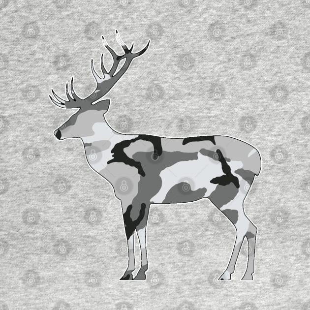 Camo Deer - 5 by Brightfeather